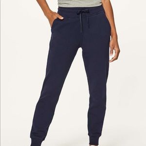 Women’s navy Lululemon Joggers